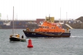 The St Peter Port Lifeboat with the local Yacht Arcady 24-02-10 Pic by Tony Rive (4)